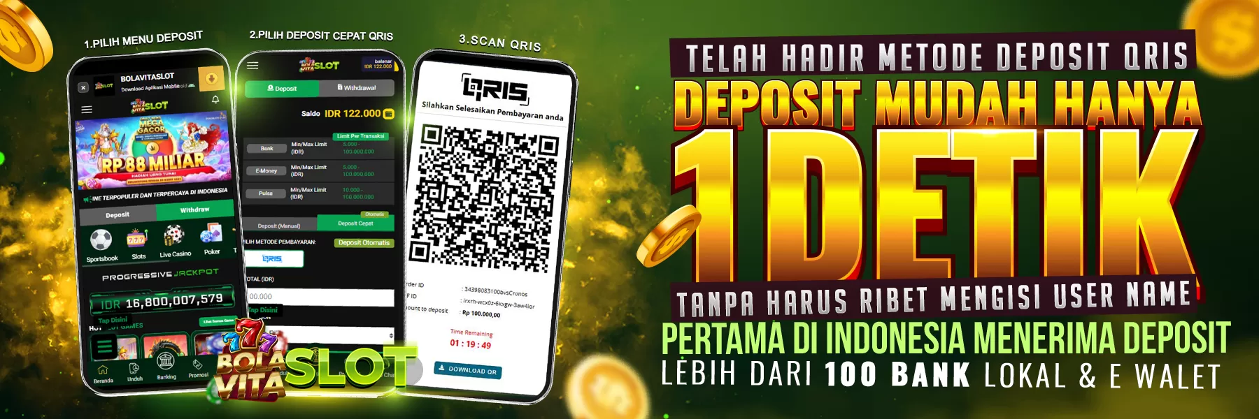 DEPOSIT QRIS 1 DETIK DI BOLAVITASLOT