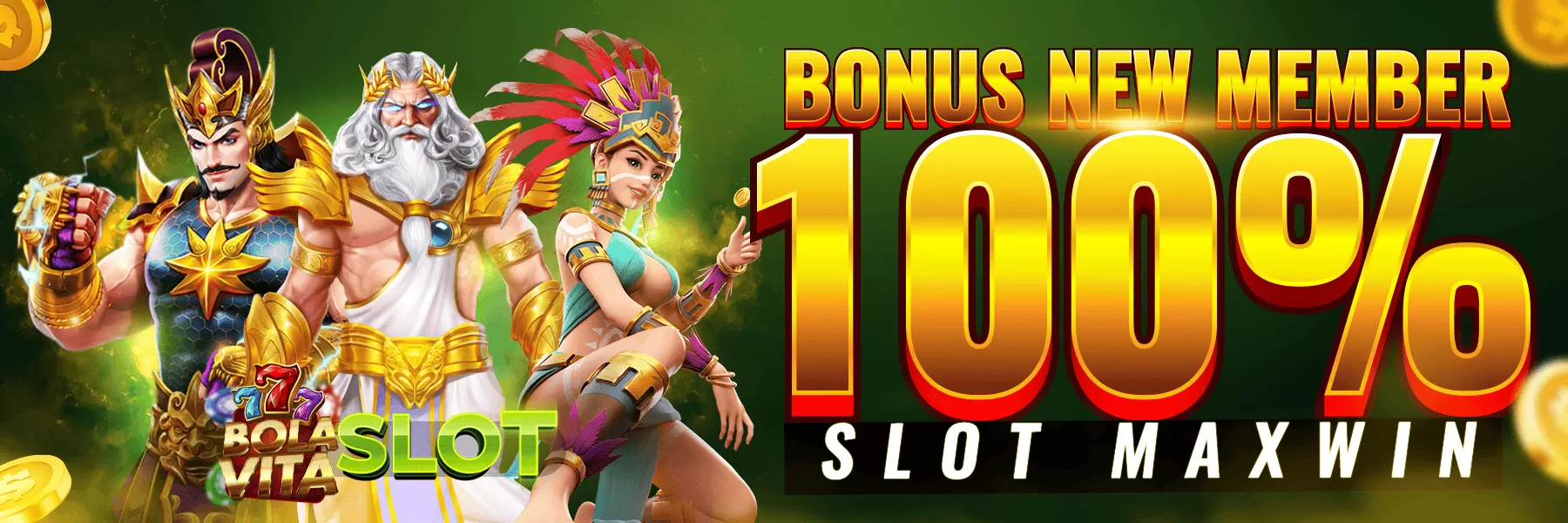 BONUS NEW MEMBER 100 PERSEN SLOT