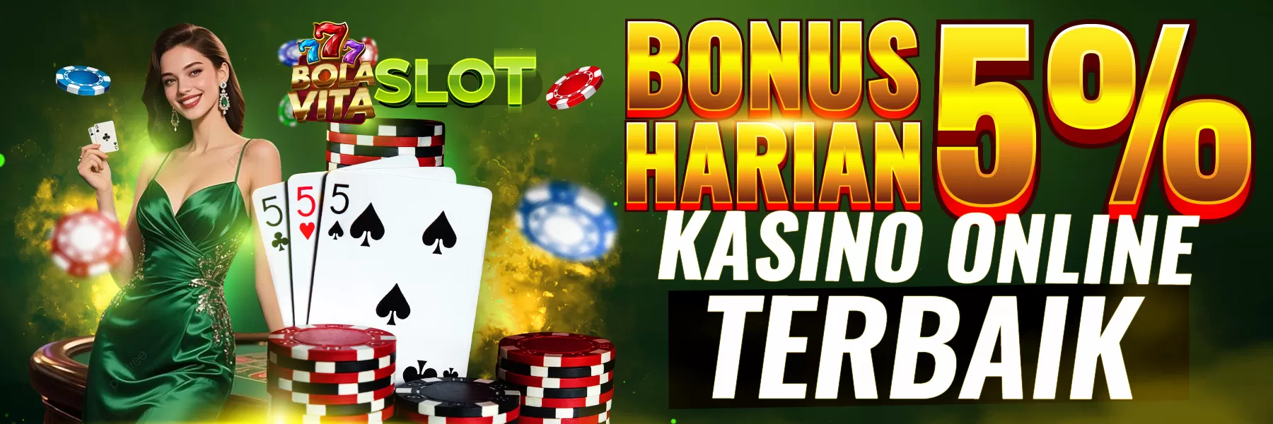 BONUS HARIAN CASINO ONLINE LIVE TERBAIK
